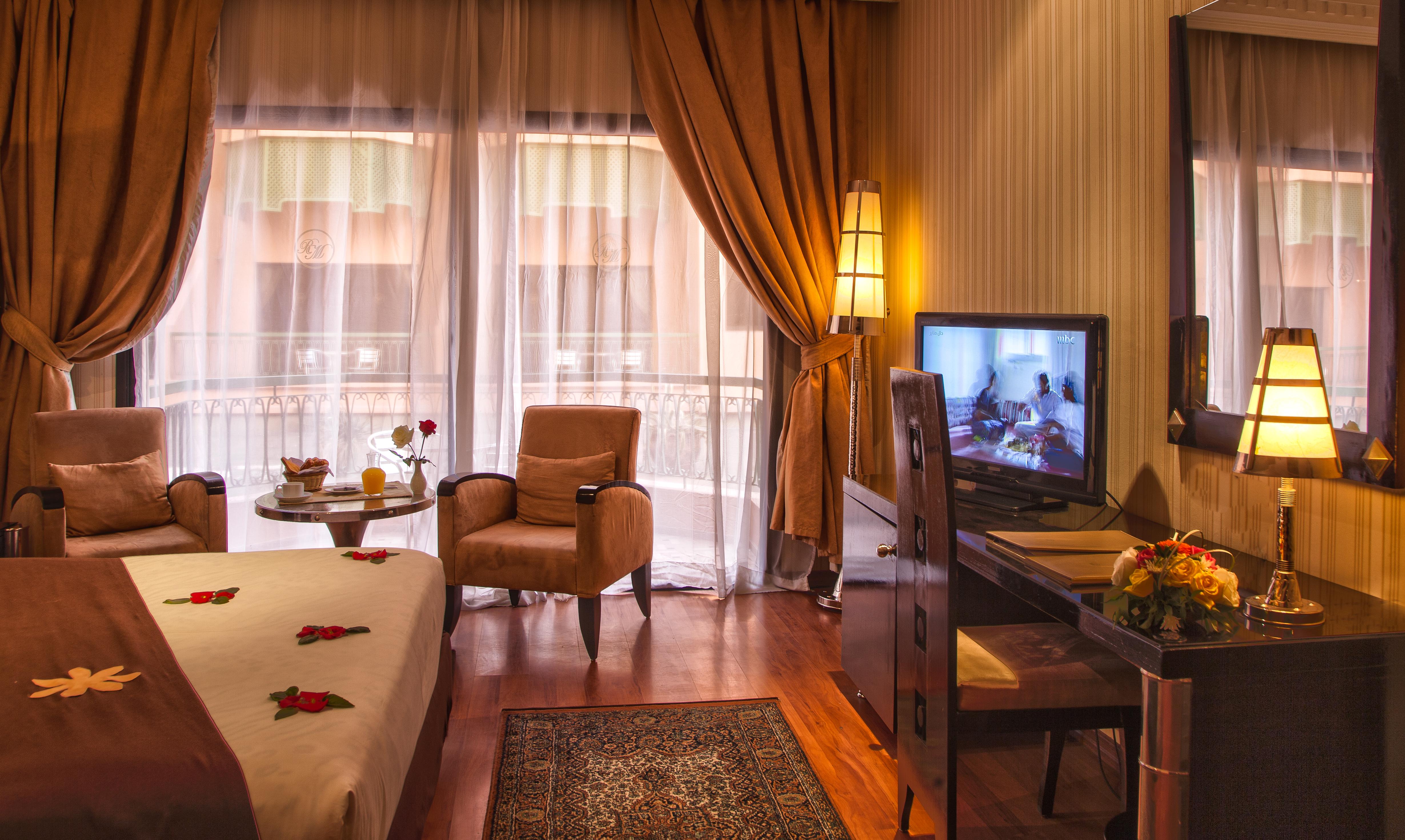Royal Mirage Deluxe Hotell Marrakesh Eksteriør bilde A room at the hotel